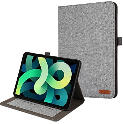 Funda para Apple iPad 2022 10.9 Smart Cover Case con función de Soporte y función de Apagado y Encendido automático, Gris