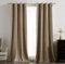 MIULEE Beige Samtvorhang Ösen 2er Set 140X290, Blickdichte Vorhänge Samt für Deko Schlafzimmer Wohnzimmer, Wunderschön Weich Vorhang Verdunkelung Velvet Curtains, Verdunkelnd Samt Gardinen Blickdicht