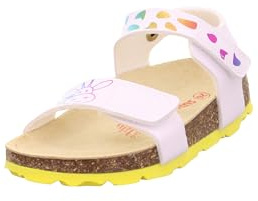 Superfit Weiblich FUSSBETTPANTOFFEL Weiß/Mehrfarbig 1020