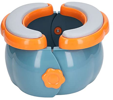 Pot de Voyage pour Les Tout Petits, siège de Pot Portable avec 20 Sacs, Toilette d'urgence Pliable Siège de Toilette d'apprentissage de la propreté pour la Voiture, Le Camping