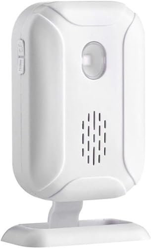 ErModa Alarme de Bienvenue Sonnette d'entrée de Magasin Détecteur de Mouvement Sonnette de Porte à Induction 5 Fonctions Veilleuse (Couleur : Set C)