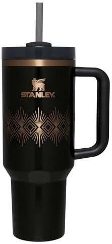 STANLEY Quencher H2.O FlowState™ Trinkglas, 1,2 l, Schwarz glänzend