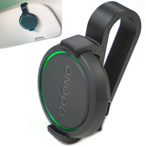 Sonnenblenden Halter passend für Ooono Co-Driver No2, Mount/Clip für Sonnenblende (für OOONO NO2, Schwarz)
