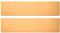 sourcing map 2pcs Door Kick Plate, 8 x 34 Inches Aluminum Kick Plate Door Plate, 2 MM Thickness, for Exterior Front Door or Back Door, Gold