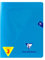 Clairefontaine 323741AMZC Un lot de 3 Cahiers Agrafés Mimesys - 17x22 cm - 96 Pages Grands Carreaux - 90 g - Couverture Polypro - Couleur : Bleu