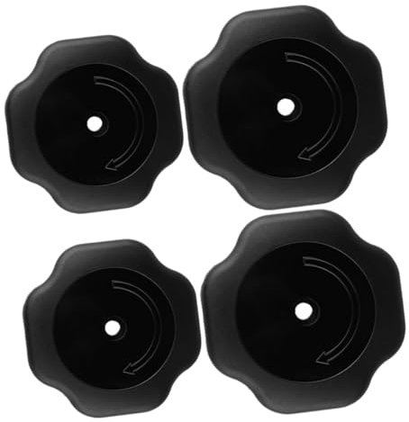 TOPBATHY 4pcs Pressure Cooker Cover Knobs Explosion Plastic Knobs for Pan Lid Cover Grip Replacement for Steamer Handle