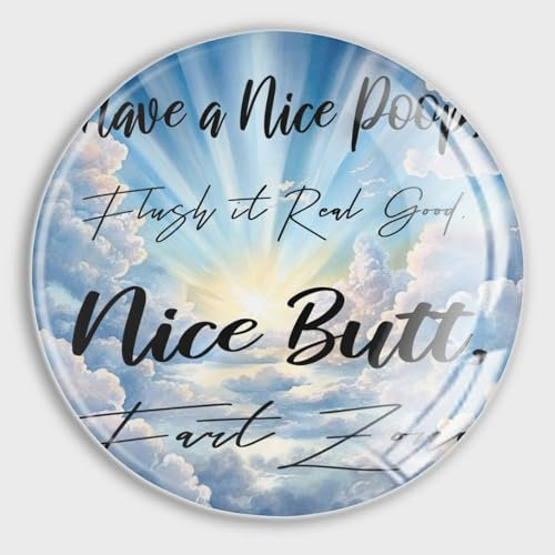 Have A Nice, Flush It Real Good, Nice Butt, Fart Zone Magnets Refrigerator Magnets For Inspirational Quotes Glass Magnets For Fridge Magnet For Cabinet Cabinet Locker