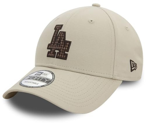 New Era 9Forty Cap - Check INFILL Los Angeles Dodgers beige