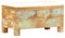 qohoio Sitzbank mit Stauraum Storage Bench Stauraumbank Sitzbank Schlafzimmer Sitzbank Altholz Massiv 80x40x40 cm