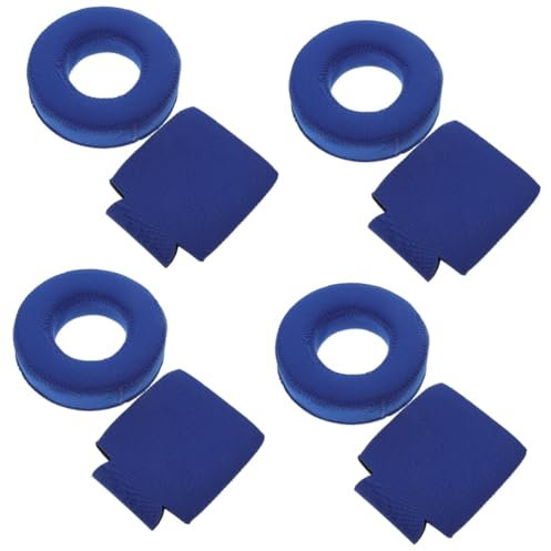 Cabilock 4 Juegos Juego De Copas De Flotabilidad Porta Cerveza Flotante Bebida Flota Portavasos Fiestas Portavasos Aire Libre Flotador Inflable Portavasos Flotante Neopreno Reutilizable