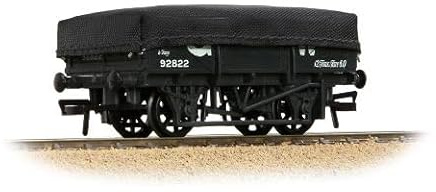Bachmann 33-088C 5 Plank China Clay Wagon GWR Grey with Tarpaulin Cover 92822 OO Gauge