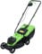 OSKOPWRC Cordless Electric Lawn Mower, 1600W Self-Propelled Cordless Push Mower with Brushless Motor & 30L Grass Tank, Battery Powered Walk-Behind Lawn Mower, 21-Inch Cutting Width Green