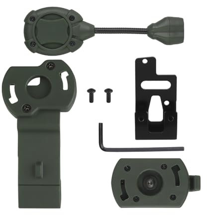 Tactical Helmet Light MPLS CHARGE 3.04 Mode Red Green White IR LED Lamp Flashlight Energy Saving Headlight(OD)