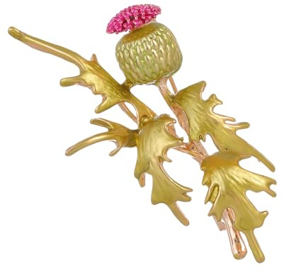 Elegante Blumenlegierung Pin Für Damen Outfit