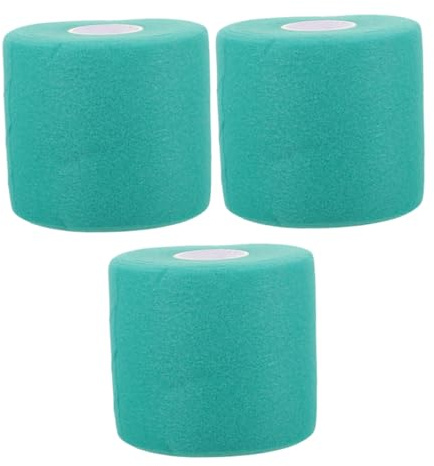 VALICLUD 3stücke Schaumstoff-polstertape Elastische Sport-unterbandage Zum Wandern Atmungsaktive Schaumstoff-unterbandage Sportbandage Für Knöchel Handgelenk Und Knöchelbandagen Zum Laufen