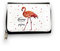 ilka parey wandtattoo-welt© Geldbörse Brieftasche Portemonnaie Vogel Flamingo mit Punkten und Spruch be a Flamingo in a Flock of Pigeons gk081