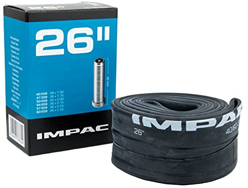 Impac AV26 26x1.50/2.35 (644/130) 26 Inch Schrader Valve Bike Inner Tube Single