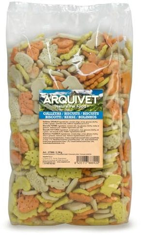 ARQUIVET Biscotti per cani Fattoria - 1 Kg - Snack per cani - Premi per cani