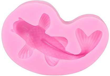 Delaman Moule en Silicone Forme Poisson pour Fondant Gâteau Pâte à Sucre Chocolat Décoration DIY de Patisserie