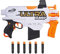 NERF Ultra Amp Motorized Blaster, 6-Dart Clip, 6 Ultra Darts, Compatible Only Ultra Darts