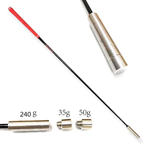HH-Golf Golf Swing Speed Trainer, 3 in 1 Verstellbare Schläger Gewicht Golf Speed Stick, Golf Swing Speed Trainingshilfe Verbessert Geschwindigkeit, Distanz und Genauigkeit