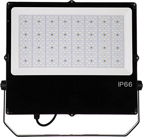 AML Flutlichtstrahler FLP2 dimmbar - LED Strahler mit hochwertigem Mean Well LED-Treiber, IP66 klassifiziert, LED Scheinwerfer, für Innen- und Außenbereich (5.700K (tageslichtweiß), 300W)