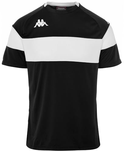 Kappa Logo Sartwo 2 Kid​ Bequeme und stylische Flip-Flops, Schwarz und Orange, Größe 34