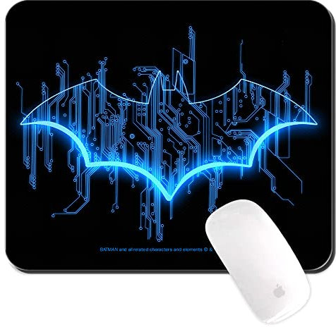 ERT GROUP Tapis de Souris Original et sous Licence Officielle DC, Motif Batman 201Tapis de Souris antidéRapant pour Ordinateur Rectangle 220 mm x 180 mm