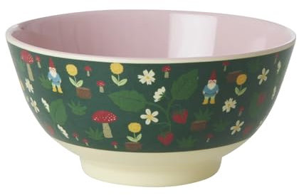 Rice Große Frühstückstasse mit Motiv Wald der Wichtel