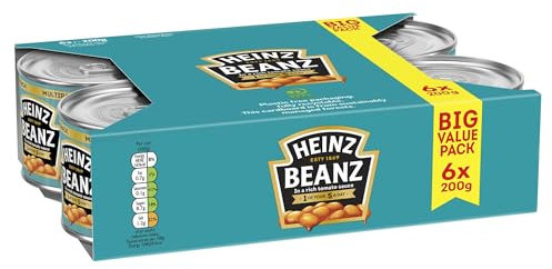 Heinz Baked Beans 6x200g