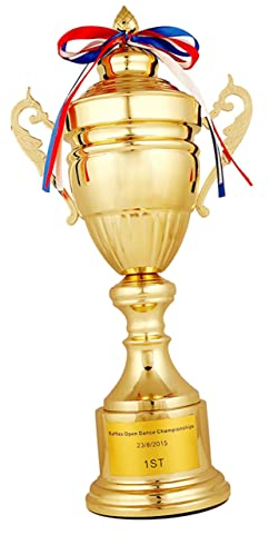 BESPORTBLE Coupe du Trophée d'or Artisanat Prix du Jeu des Étoiles Coupe Trophée Drôle Événements Scolaires Gagnant Le Prix Trophée De La Coupe du Vainqueur Célébrité Enfant Cadeau