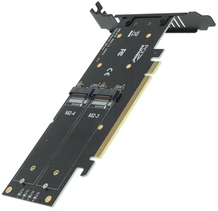 BESTonZON Nvme to Pci-e Adapter to Pci-e Converter for Ssd Expansion Board Compatible Desktop