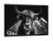 artboxONE Poster mit schwarzem Rahmen 18x13 cm Tiere Yak im Gebirge - Bild Natur Fell gebirge