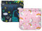 BHAHB 2PCS Porte Monnaie Femme,Petite Pièce de Monnaie pour Homme,PU Porte-Monnaie Portable,Cute Coin Pocket utile pour Les Femmes (I13-Dinosaures Licorne)