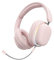 Casque Bluetooth Intra-auriculaire, Casque sans Fil RGB avec Microphone Amovible, Casque de Jeu stéréo 3D pour iPhone/Samsung/iPad/PC (Pink)