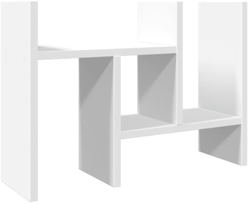 vidaXL Schreibtisch-Organizer Weiß 34,5x15,5x35,5 cm Holzwerkstoff