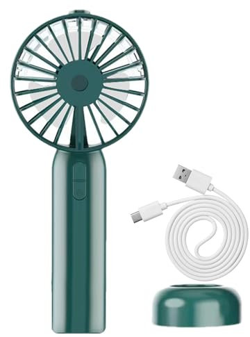zwxqe Usb Humidifier Fan, Handheld Mist Fan, Small Misting Fan, Handheld Cooling Humidifier, Mist Humidifier Fan, Portable Water Mist Fan, Handheld Spray Fan, Mist Vapor Fan for Indoor and Outdoor