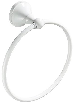 Gadpiparty Anneau De Serviette Mural Cuivre Support Salle De Bain Brossé Porte-Serviettes Rond Et Élégant pour Maison Et Hôtel