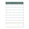 Magnetic Weekly Meal Planner and Tear-Off Shopping List for Fridge, 52 Sheets A5 Notepad for Weekly Food and Shopping Planning - Green