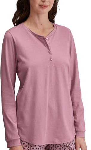 CALIDA Favourites Langarmshirt Damen Lilas 36-38