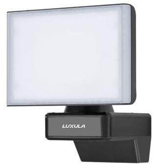 LUXULA LED Strahler - 20W, 2100lm - drehbar, neigbar, Wand und Eckmontage - 4000K Neutralweiß - IP54 Außenleuchte Fluter Flutlichtstrahler Garten Auffahrt