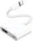 Lightning to HDMI Adapter, HDMI Adapter for iPhone and iPad to TV, HDMI Cable Adapter Sync Audio Digital AV & Screen Video Converter for iPhone, iPad, iPod on HDTV/Projector/Monitor,No Power Need