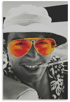 HUEAEHAHE Poster Fear And Loathing in Las Vegas (1), dekoratives Leinwandposter, ästhetischer Posterdruck, Wandkunst, Dekor-Poster, 30 x 45 cm, ungerahmter Stil