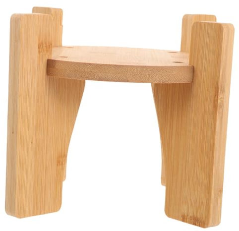 IMIKEYA Plant Stand for Beverage Dispenser Handmade Base for Teapots Flower Pots and Fish Tanks Versatile Rack for Unique Display