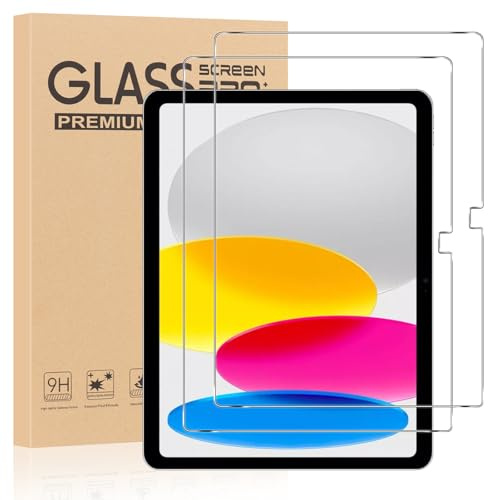 Coiwxmoi 2 Pezzi, Pellicola Prottetiva per iPad (A16) 11a generazione 2025, iPad 10a generazione 10,9 Pollici 2022, Vetro Temperato, 9H Durezza HD, Ultra Resistente Protezione Schermo