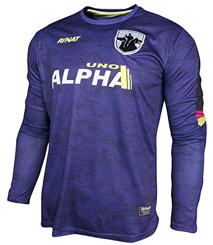Rinat Jersey Uno Alpha, Maglia da Portiere di Calcio Unisex – Adulto, Porpora, AS