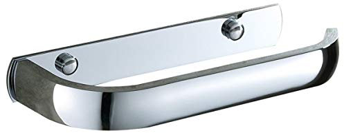 Flybath Toilet Roll Holder Without Cover Bathroom Brass Polished Chrome Finish Toilet Paper Tissue Holder Wall Mounted