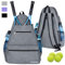 ACOSEN Tennistasche, Tennis-Rucksack – große Tennistaschen für Damen und Herren, für Tennisschläger, Pickleball-Paddel, Badmintonschläger, Squashschläger, Bälle und anderes Zubehör