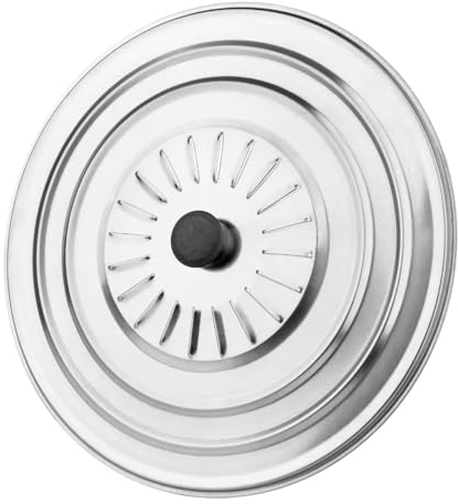 CABLEPELADO Tapa para sartenes y ollas, Tapadera Multiusos sartenes, Tapadera Anti Salpicaduras, Tapa con Mango ergonómico, Tapa metálica de Cocina, Acero Inoxidable, Apta para 38 cm