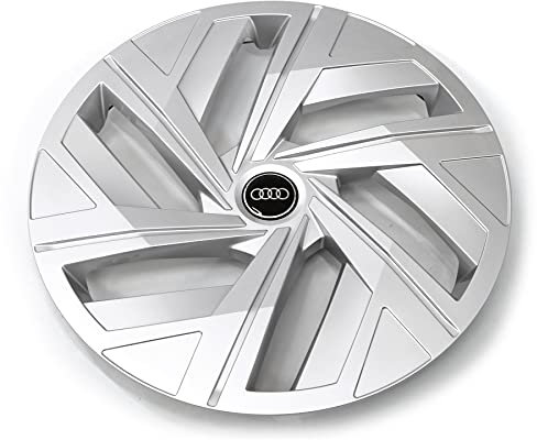 Audi 89A601147A Radzierkappe (1 Stück) Radkappe 19 Zoll Radzierblende, Silber